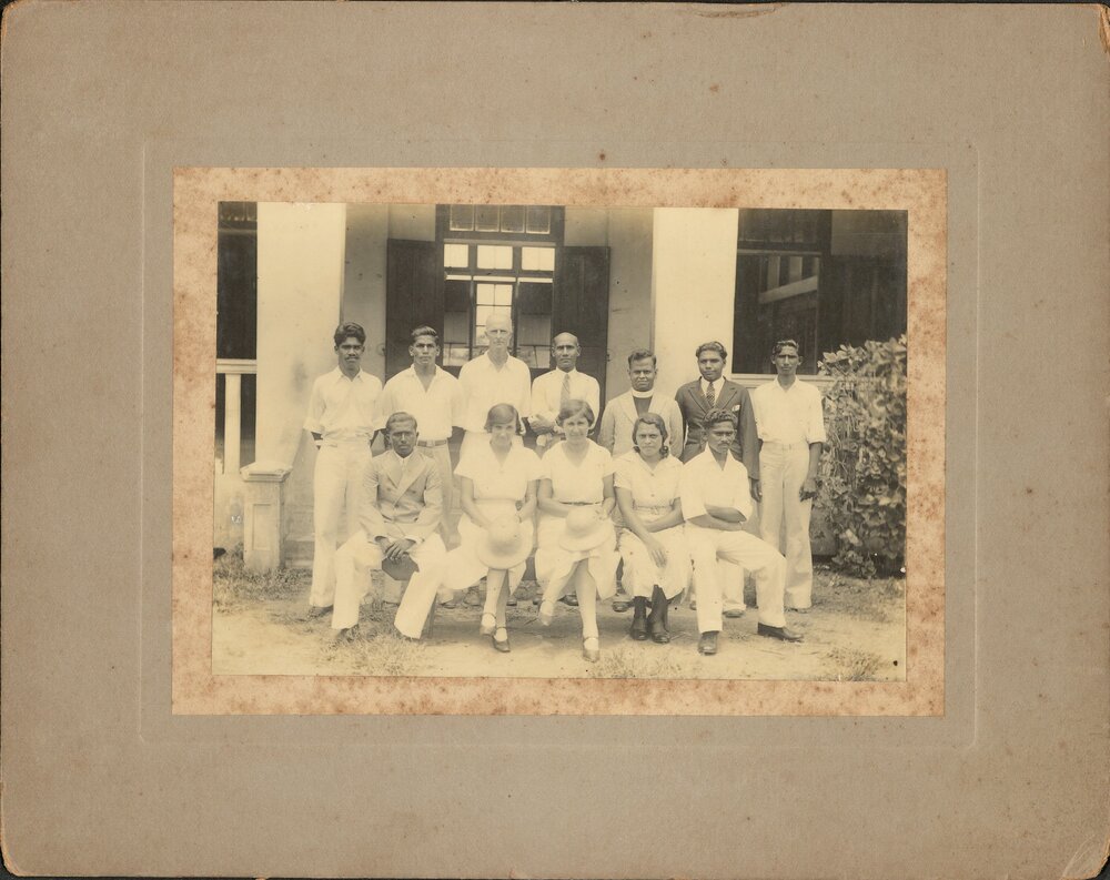 Group of possibly Labasa Indian Mission staff?