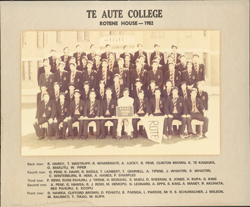 Te Aute College Whare Rotene 1981