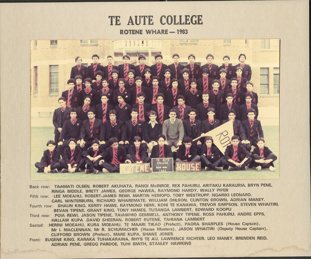 Te Aute College Whare Rotene 1982