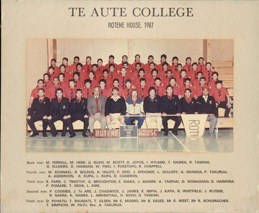 Te Aute College Whare Rotene 1987