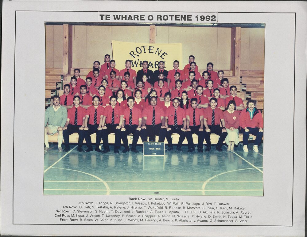 Te Aute College Whare Rotene 1992