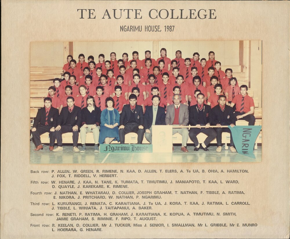 Te Aute College Whare Ngarimu 1987