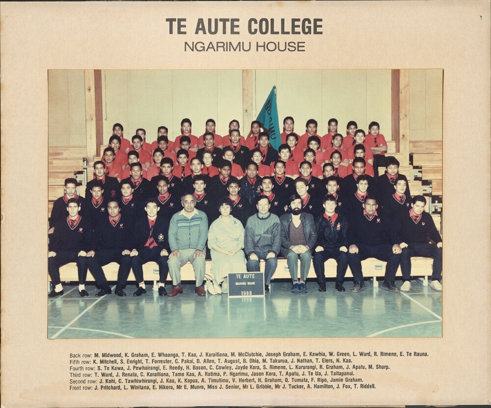 Te Aute College Whare Ngarimu 1987