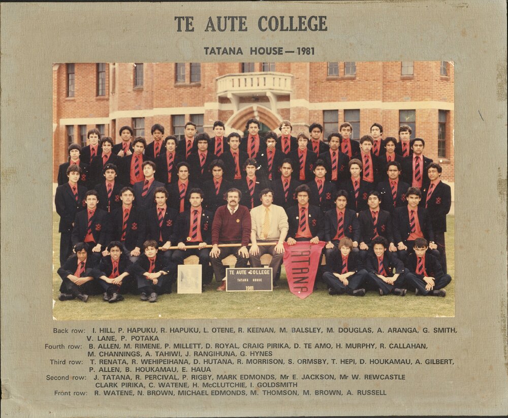 Te Aute College Whare Tatana 1981