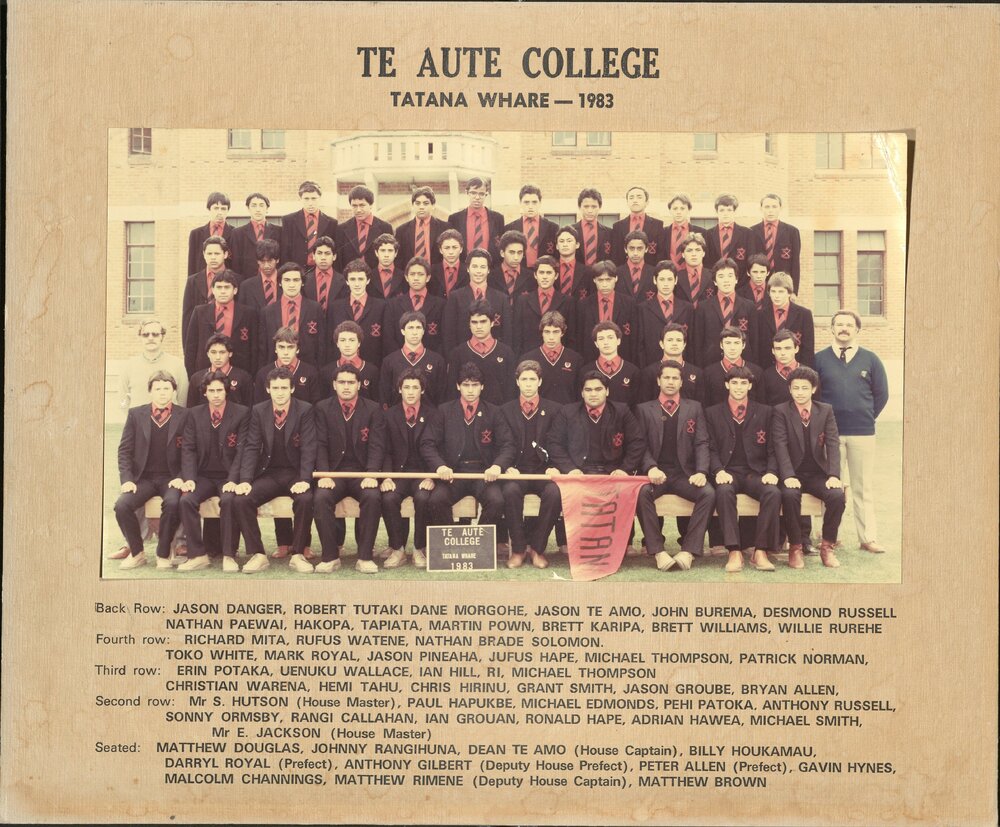 Te Aute College Whare Tatana 1983