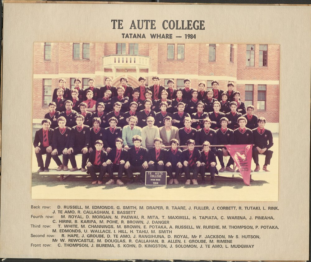 Te Aute College Whare Tatana 1984