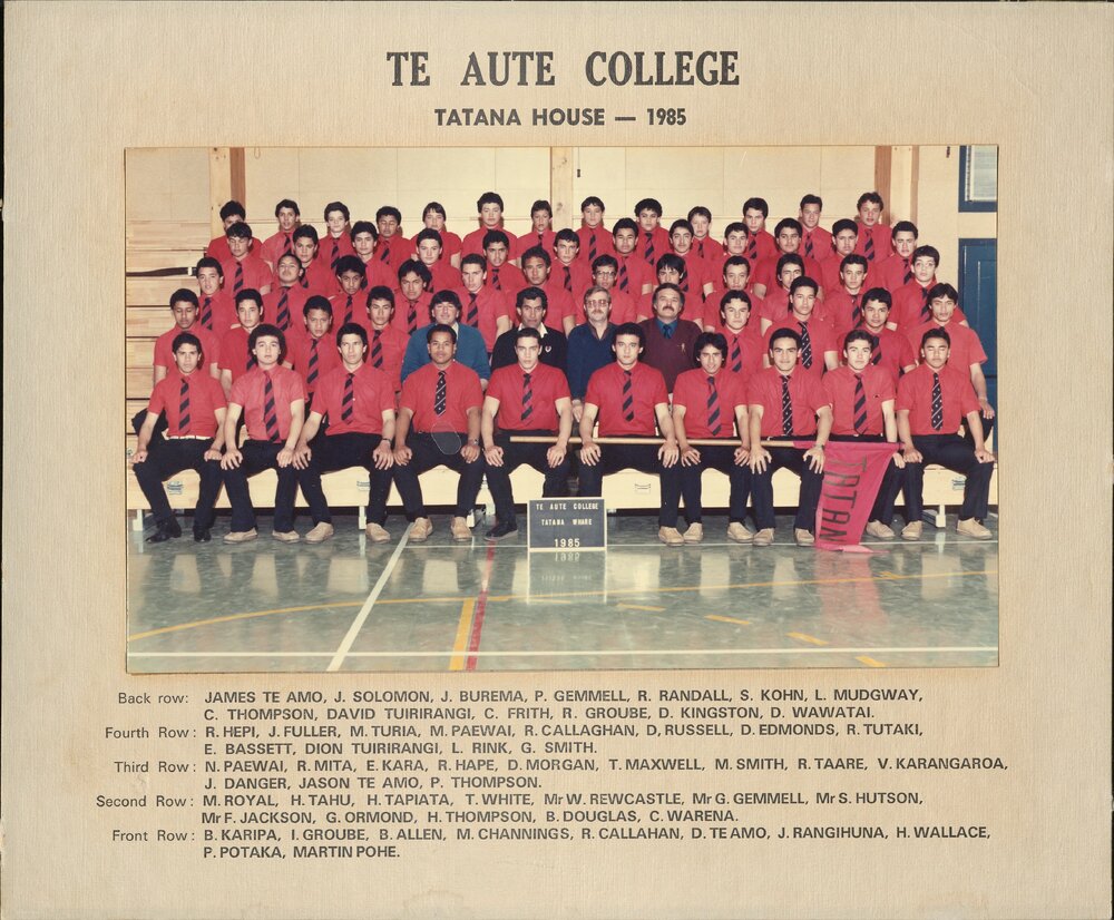 Te Aute College Whare Tatana 1985