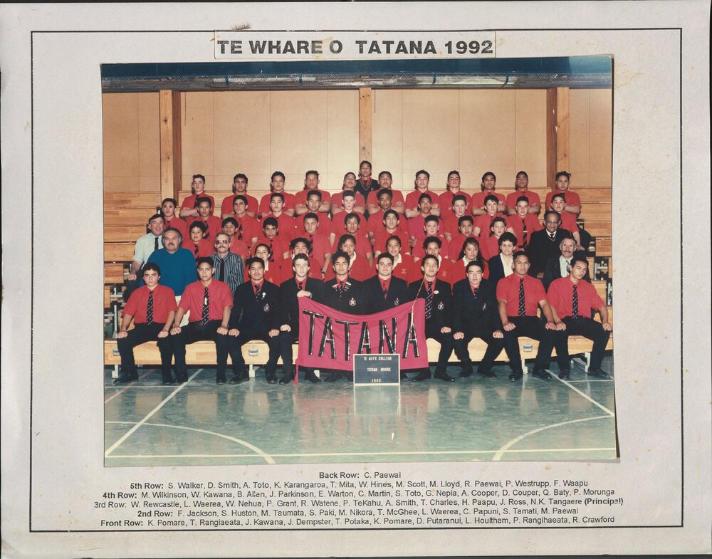 Te Aute College Whare Tatana 1992