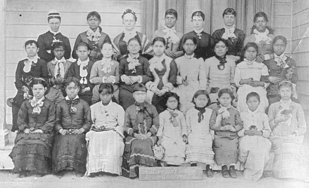 Hukarere Native School for Girls: school group