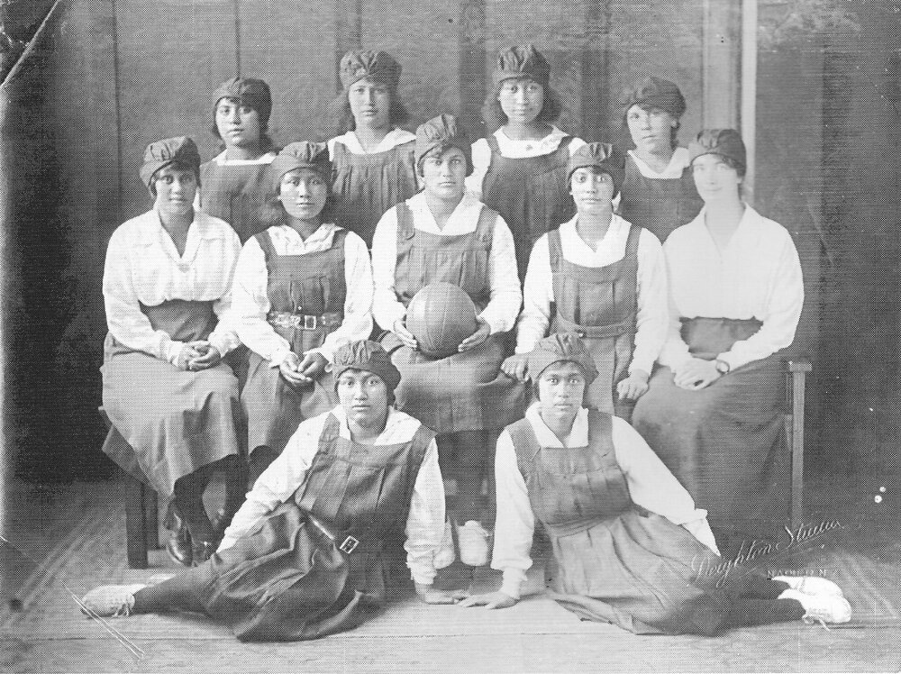 Hukarere School basketball team 