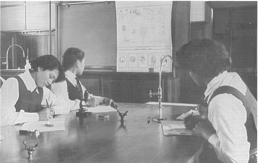 Hukarere School science lab for a biology lesson