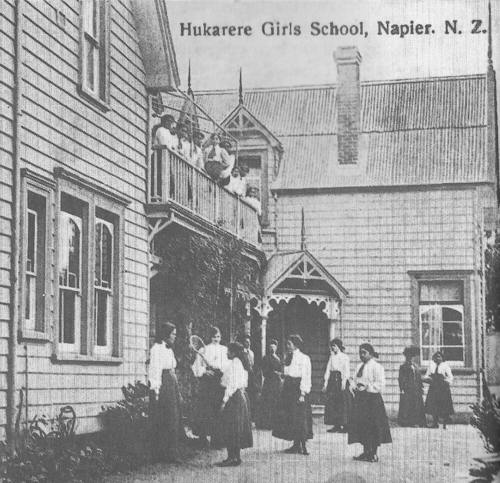 Hukarere School buildings, about 1900