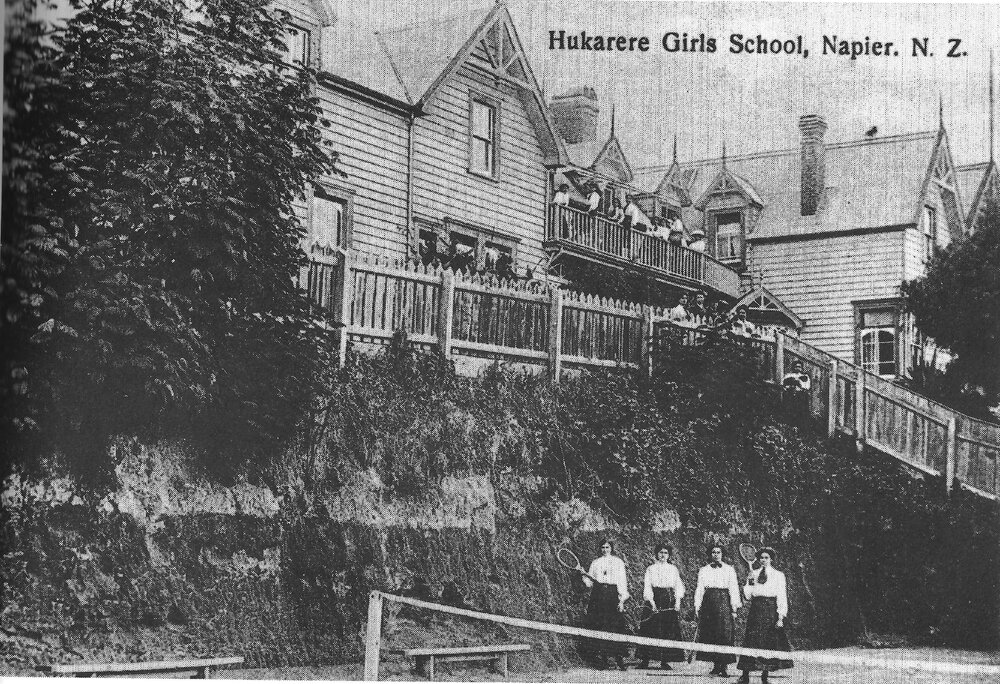 Hukarere Girls School Napier. Postcard