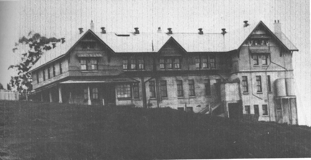 Hukarere School new building on napier Terrace near completion 1912