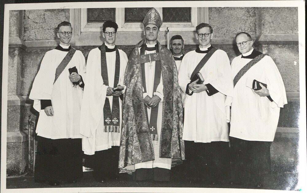 Clergy group, Chaplain Rev. S. Clougher et al. 