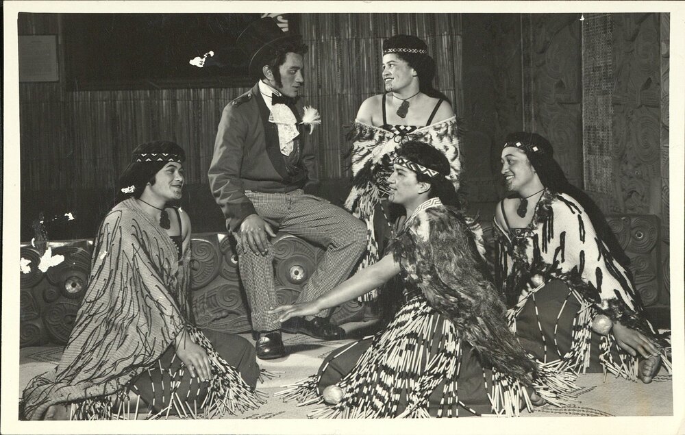 Maori theatrical production [Hill-Thomas Ltd, Queen St]