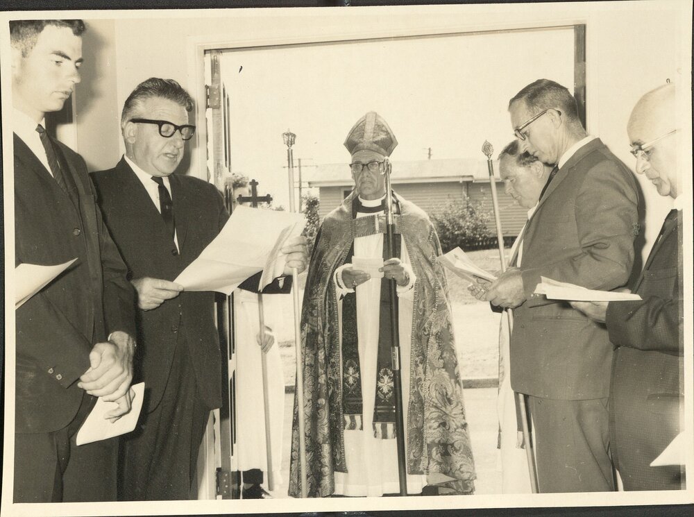 Bishop John Holland Installation as Bishop of Waikato. 1951