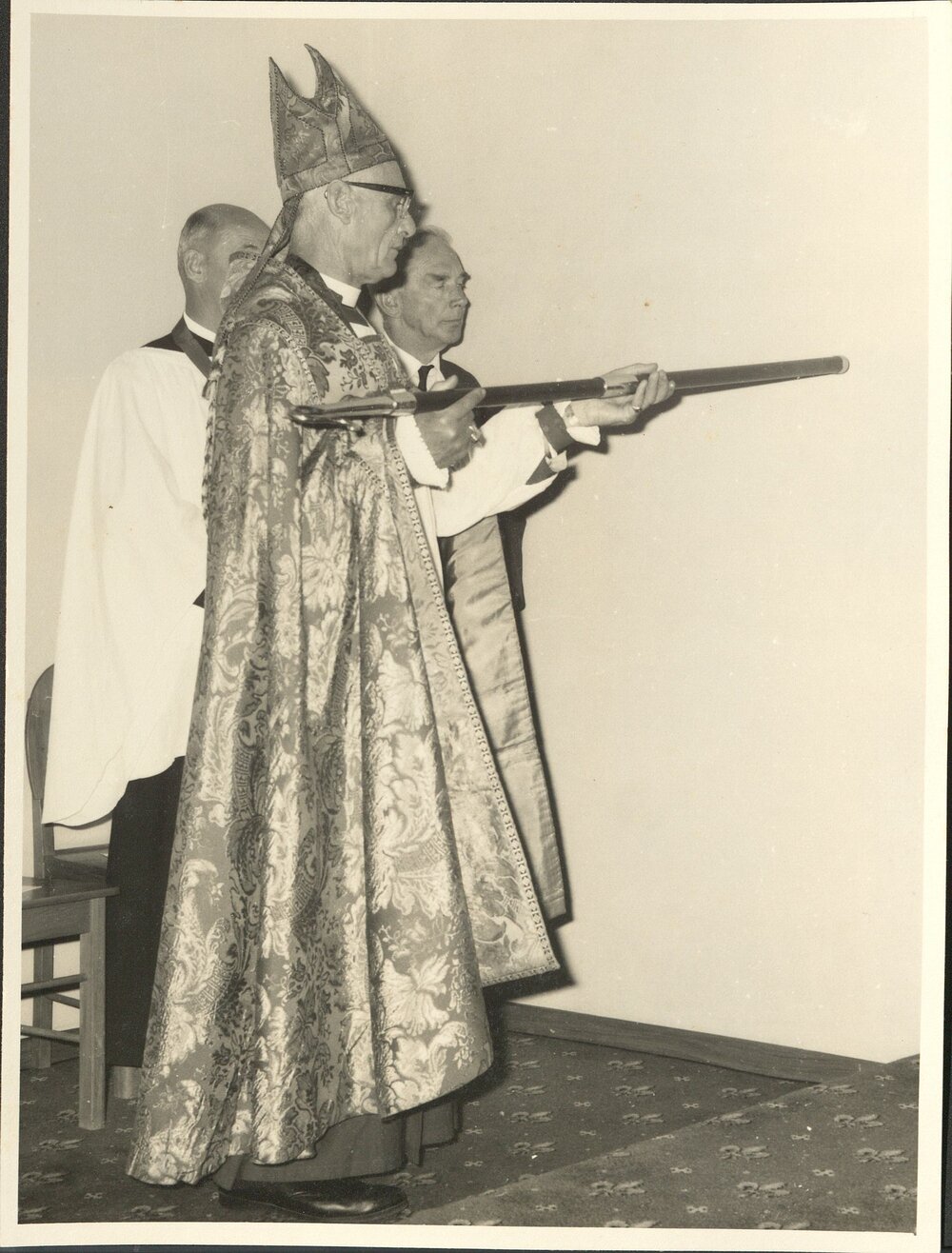 Bishop John Holland Installation as Bishop of Waikato. 1951