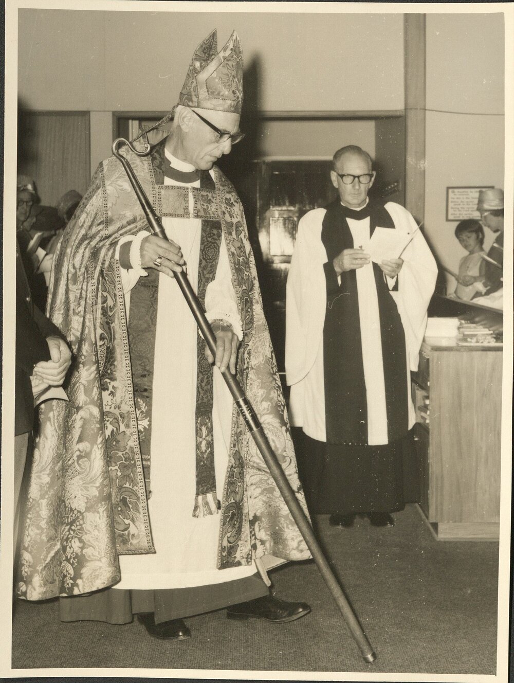 Bishop John Holland Installation as Bishop of Waikato. 1951