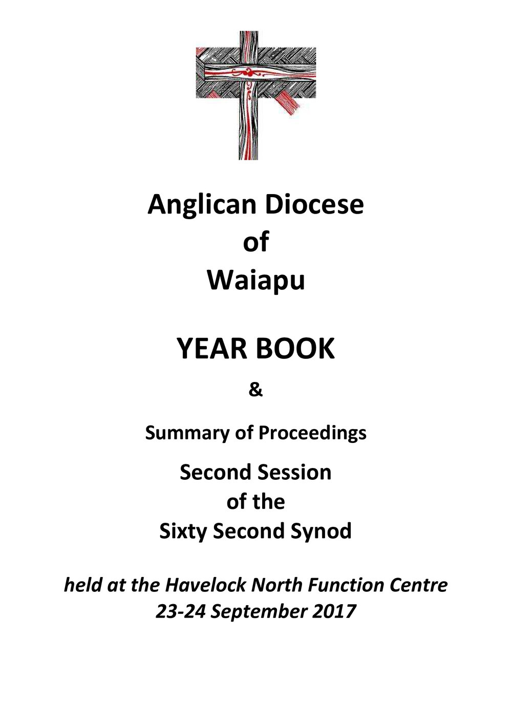 Diocese of Waiapu Year Book Proceedings 2017