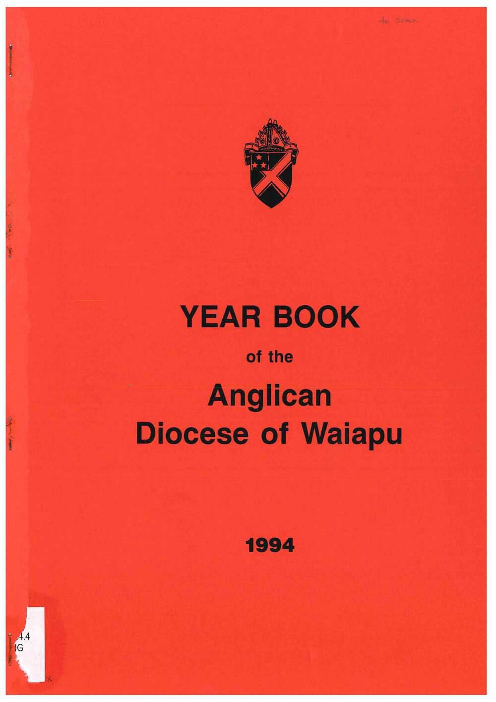 Diocese of Waiapu Year Book Proceedings 1994