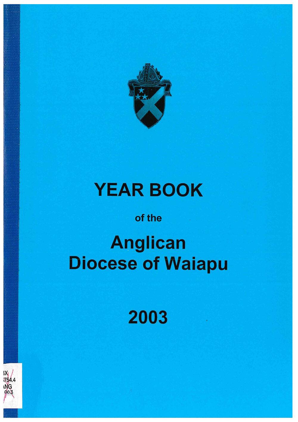 Diocese of Waiapu Year Book Proceedings 2003