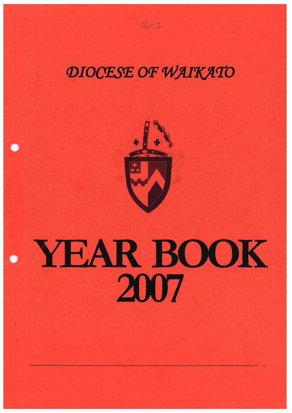 Diocese of Waikato Year Book Proceedings 2007