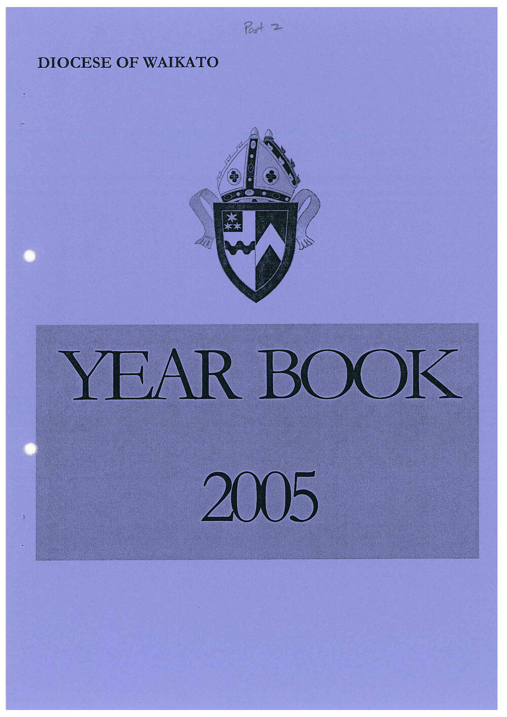 Diocese of Waikato Year Book Proceedings 2005