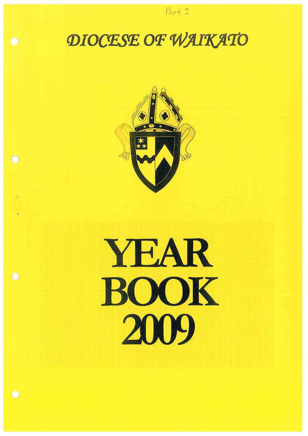 Diocese of Waikato Year Book Proceedings 2009