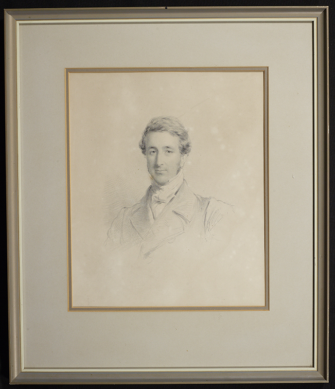 Charles John Abraham as a young man.  