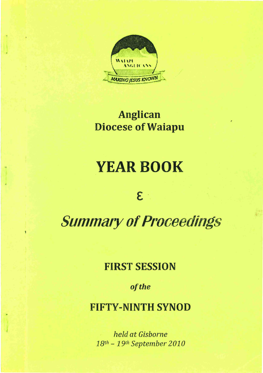 2010 Yearbook