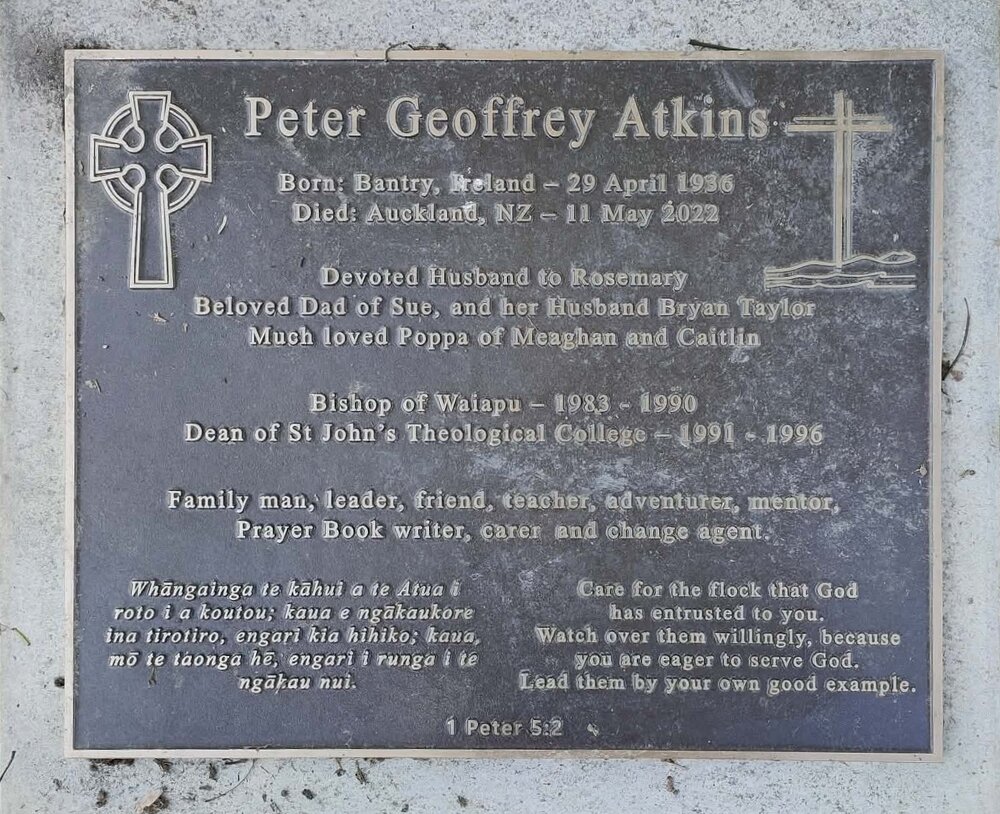 Peter Geoffrey Atkins Grave