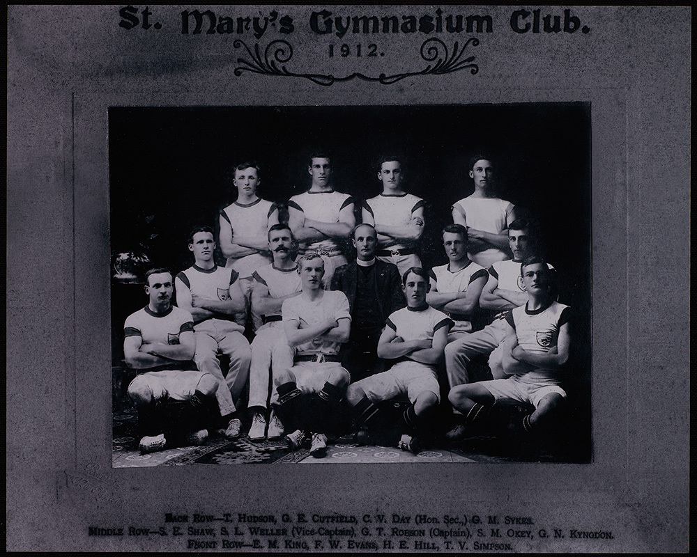 St Mary's Gymnasium Club, 1912
