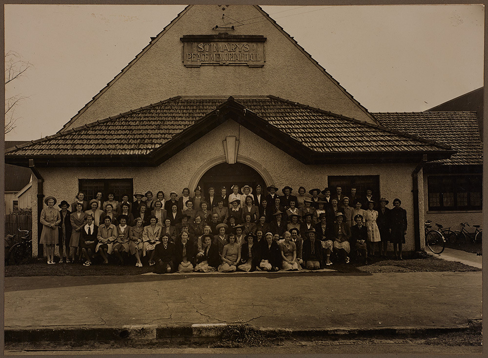 St Mary's Girls Bible Class,between 1932 and 1949, when G.H. Gavin was Vicar
