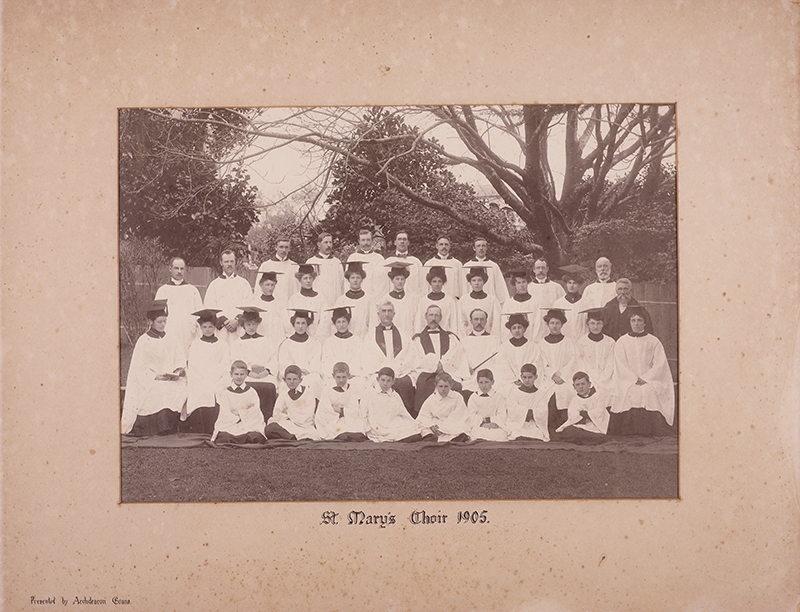 St Mary's New Plymouth Choir, 1905