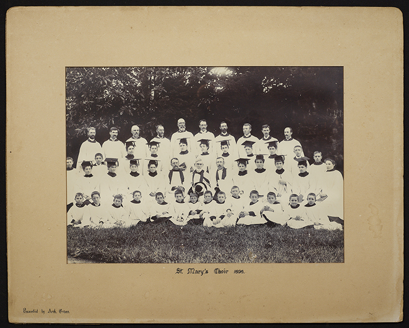 St Mary's New Plymouth Choir, 1898