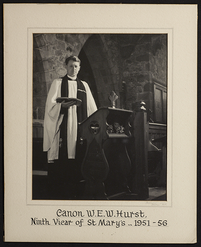David W. King, Thirteenth Vicar St Mary's Church, New Plymouth