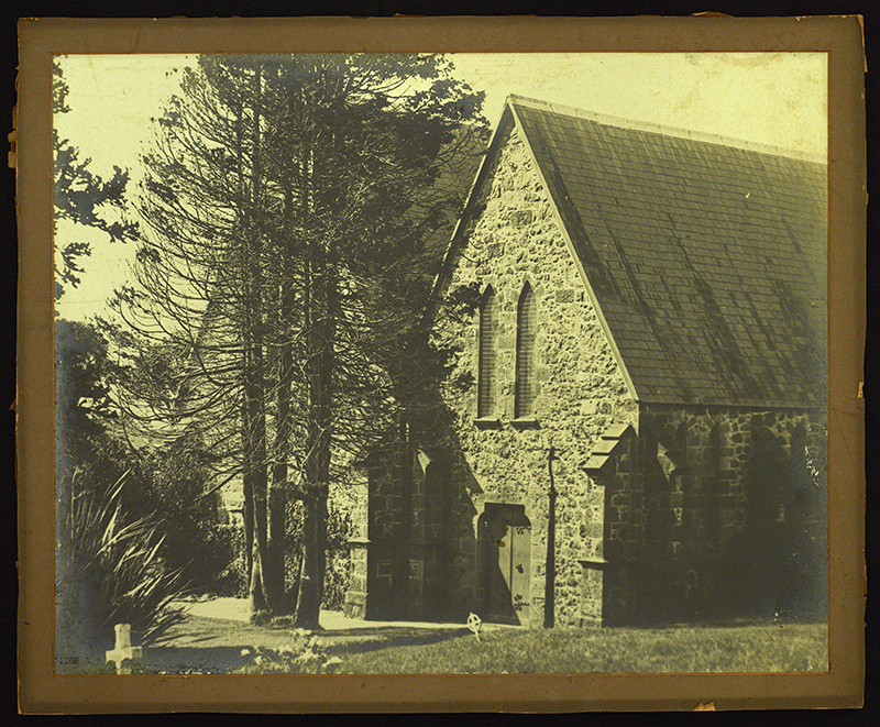 St Mary's Church New Plymouth exterior of church
