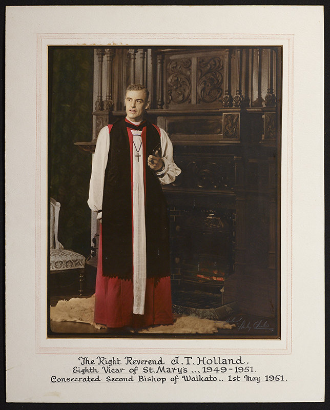 F.G. Harvie, Fifth Vicar St Mary's Church, New Plymouth