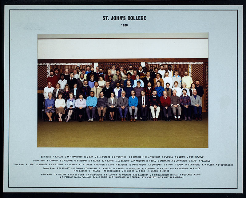St John's College Photo 1988