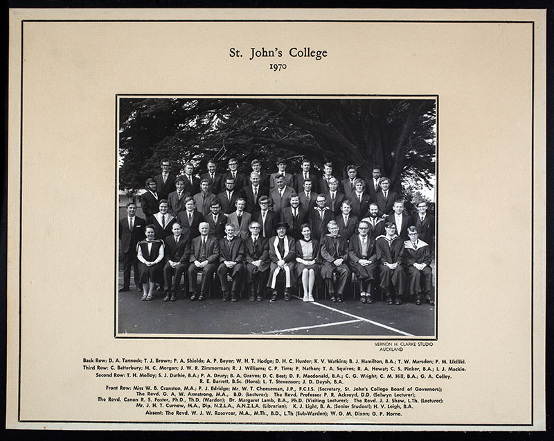 St John's College Photo 1970