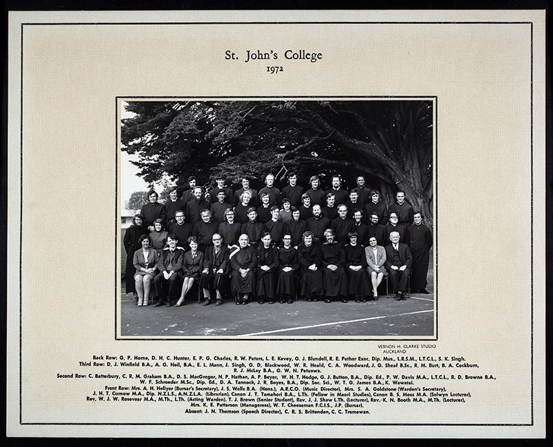 St John's College Photo 1972