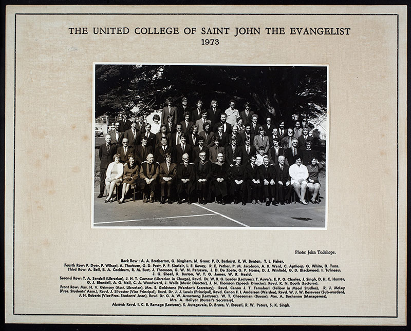 St John's College Photo 1973