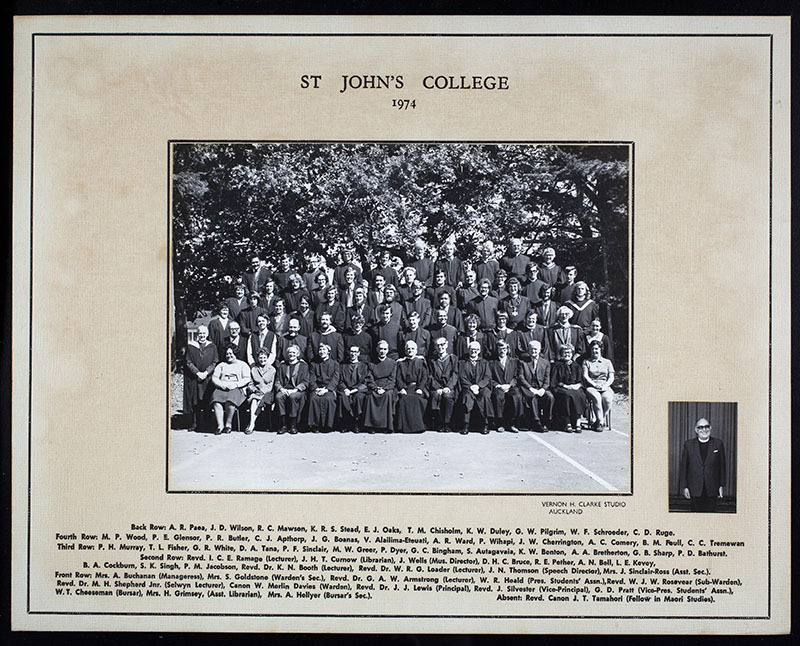 St John's College Photo 1974