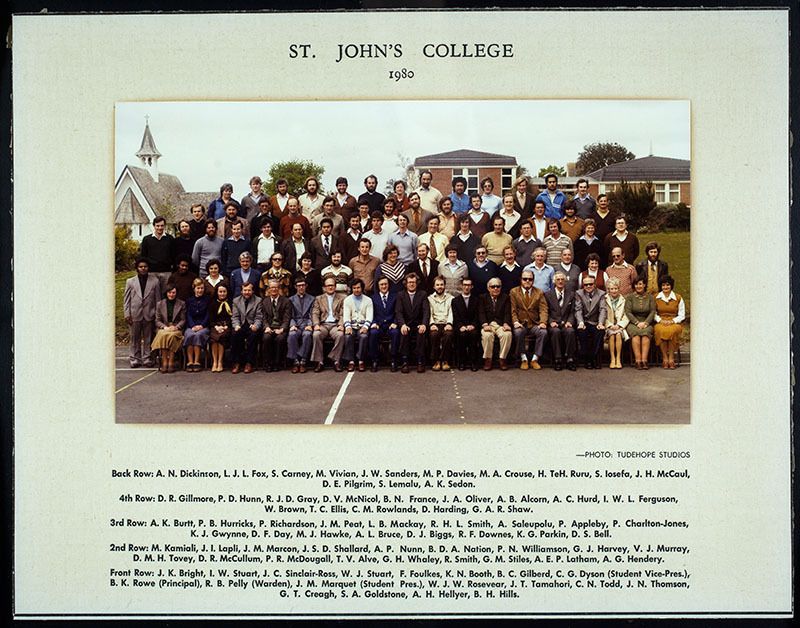 St John's College Photo 1980