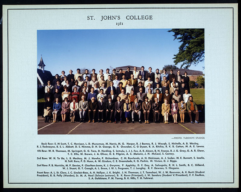 St John's College Photo 1981