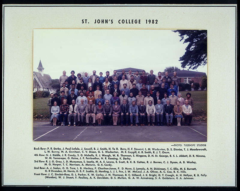 St John's College Photo 1982