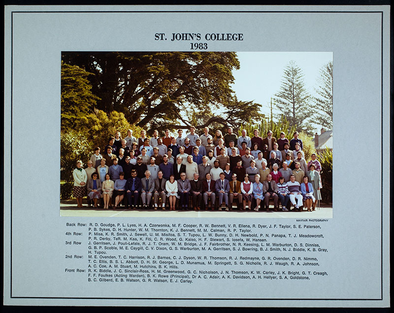 St John's College Photo 1983