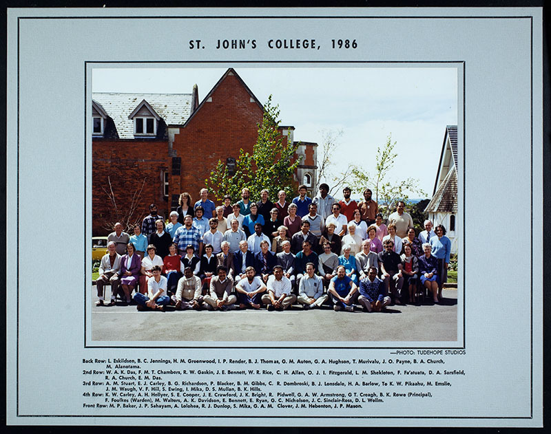 St John's College Photo 1986