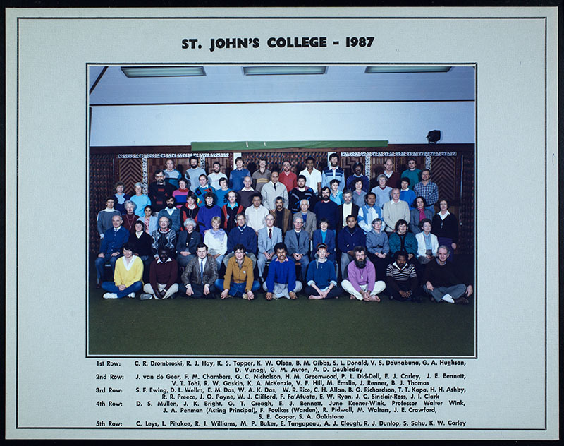 St John's College Photo 1987